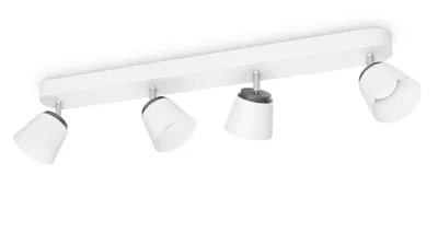 Produktbild von Philips myLiving Spot, Strahler Oberflächenbeleuchtung, Nicht austauschbare(s) Leuchtmittel, 4 Glühbirne(n), LED, 16 W, Weiß