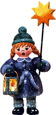 Produktbild von Hubrig Winterkinder Mädchen mit Stern und Laterne