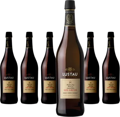 Produktbild von 6 x Emilio Lustau Amontillado Sherry Medium Dry