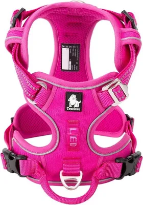 Produktbild von GUARD Geschirr für kleine Hunde rosa TRUELOVE XS