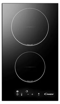 Produktbild von Candy Idea CDH30, Schwarz, Integriert, 28.8 cm, Keramik, Glaskeramik, 2 Zone(n)