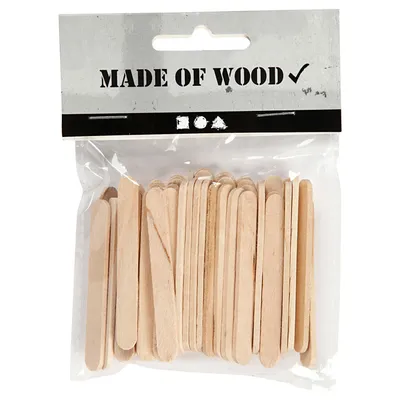 Immagine prodotto di bastoncini di legno 5,5 cm 50 pezzi