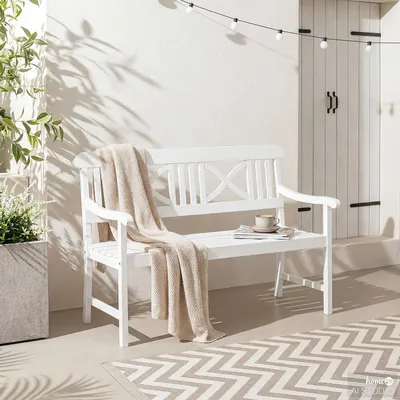 Produktbild von home24 Gartenbank - Akazie Massiv