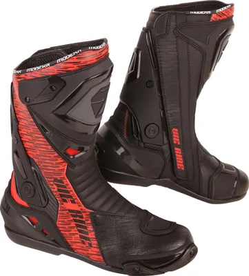 Obrázok produktu pre Motocyklové topánky Modeka Yron, čierna/červená, 45