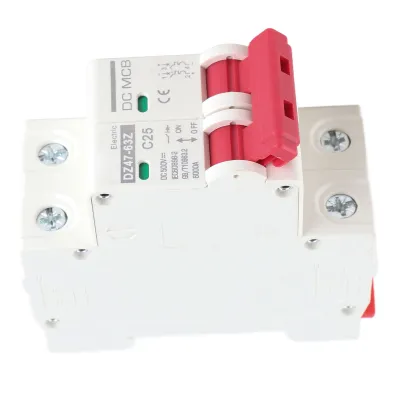 Obrázek produktu pro Jistič stejnosměrného proudu, jistič stejnosměrného proudu 2P, mini jistič 2P, fotovoltaický jistič stejnosměrného proudu, mini bezpečnostní jistič, spínač ochrany vzduchu