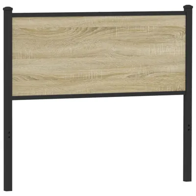 Produktbild von Kopfteil Sonoma-Eiche 107 cm Holzwerkstoff und Stahl - Kopfteile 4007746