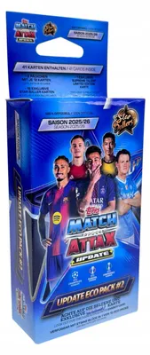 Obrázok produktu pre TOPPS MATCH ATTAX Star Ballers UPDATE ECO PACK #2 2025/26 FOOTBALL CARDS