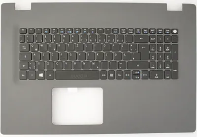 Produktbild von Tastatur DE Topcase für Acer E5-772g mit Beleuchtung Palm Rest