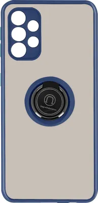 Immagine prodotto di Avizar, custodia ibrida per cellulare con supporto per anello per Samsung A52 / A52s, blu