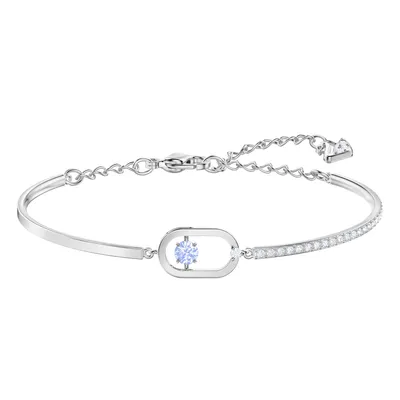 Produktbild von Swarovski 5479120 North Armband, blau, rhodiniert
