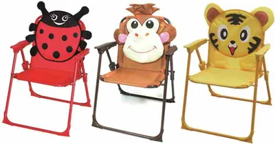 Produktbild von Kindersessel Zoo klappbar, 1 Stück, farblich sortiert