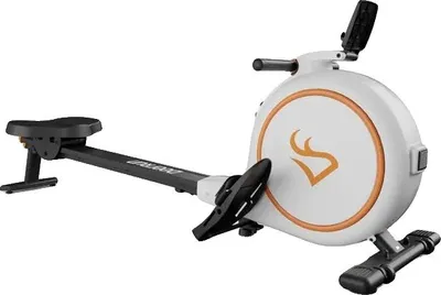 Zdjęcie produktu dla Wioślarz, 32-stopniowa regulacja oporu, łączność Bluetooth, BIAŁY