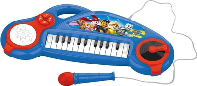 Image de Piano électronique La Pat Patrouille avec effets lumineux et microphone