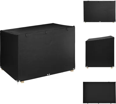 Image de vidaXL Housse pour banc à bascule 12 oeillets 215x150x130/150cm Polyéthylène - Housses de protection pour meubles de jardin