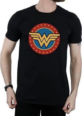Obrázok produktu pre Wonder Woman - Tričko pre mužov BI974 (M) (čierne)