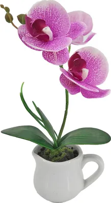 Produktbild von Kunstblume pink Orchidee im Topf Leilani NTK-Collection