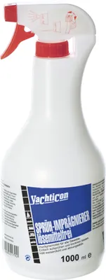 Produktbild von Yachticon, Sprühimprägnierer, 1000 ml, lösemittelfrei, Fluorcarbonharzbasis, für Textilien, Leder, Kunststoff, Outdoor-Bekleidung, Zelte & Verdecke, wasserdicht & atmungsaktiv, ca. 10-15 m²