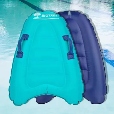 Produktbild von KAHOO Inflatable SUP-Board Aufblasbares Bodyboard, 52x14x70cm, Schwimmhilfe, Pure