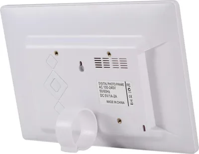 Produktbild von 10,1 Zoll digitaler Bilderrahmen, HD-LED-Bildschirm, Musik- und Filmwiedergabe, elektronisches Fotoalbum mit Fernbedienung, Weiß