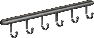 Immagine prodotto di Gancio da cucina con cassetti, montaggio a parete, portaposate per padelle, cucchiai e mestoli (30 cm)