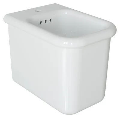 Image de Bidet au sol rétro - True Colors Lite - Blanc