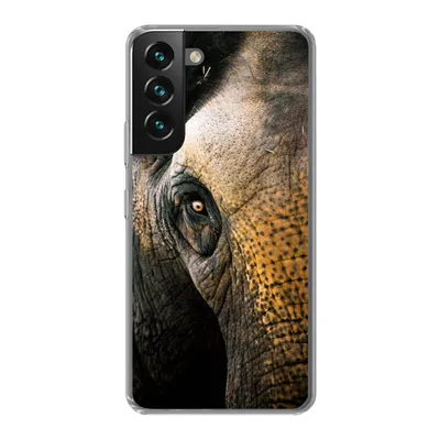 Produktbild von MuchoWow® Handyhülle Schutzhülle Hülle für Samsung Galaxy S22 Plus Elefant - Nahaufnahme - Tiere - Natur Silikon Softcase Handy Hülle - Schutzabdeckung