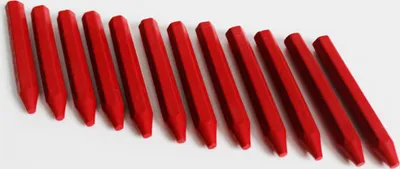 Produktbild von 12 x Signierkreide rot Baukreide Markierkrei…