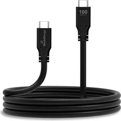 Produktbild von MediaRange Lade- & Datenkabel USB-C E-Mark-Chip 10Gbit/s 3m