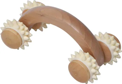 Produktbild von Massagerad körper holz - natur - Tendance