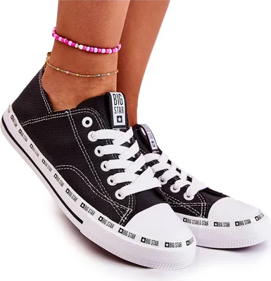 Zdjęcie produktu dla Damskie Trampki Big Star Ażurowe Czarne FF274023 39