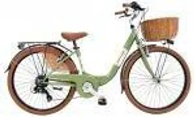 Produktbild von Dolce Vita by Canellini VENERE Fahrrad Citybike Frau mit Korb - Olivegrun 26"