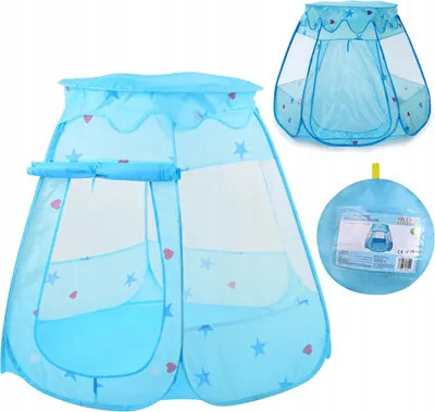 Obrázok produktu pre Detský domček stan s podlahou, samoskladací 600-63N