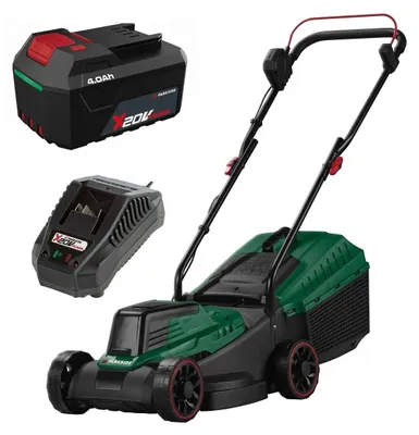 Produktbild von PARKSIDE 20 V Akku-Rasenmäher PARM 20 A1, Akku 4.0 Ah und Ladegerät