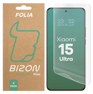 Produktbild von Folia hydrożelowa na ekran Bizon Glass Hydrogel Front do Xiaomi 15 Ultra, 2 sztuki