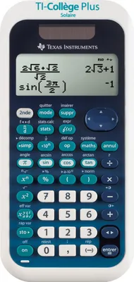 Produktbild von Texas Instruments TI College PLUS, Tasche, Wissenschaftlich, Orange, Knöpfe, Batterie/Akku