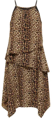 Produktbild von IKITA Damen Kleid mit Leoprint 19222828-IK01, BEIGE Leo, XS