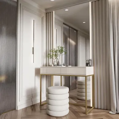 Produktbild von Konsole GLAMOUR auf GOLD-Gestell