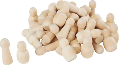 Produktbild von VBS XXL Figurenkegel "Schlank & Bauchig", 50 Stück
