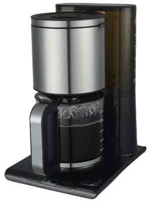 Kaffeeautomat Edelstahl 12 Tassen 1050 Watt Warmhaltefunktion