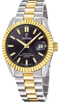 Produktbild von Festina SWISS MADE CLASSIC STEEL F20085/C Herrenarmbanduhr
