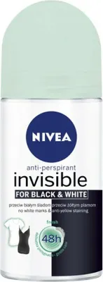 Produktbild von NIVEA Black&White Invisible Fresh Antitranspirant 50ml