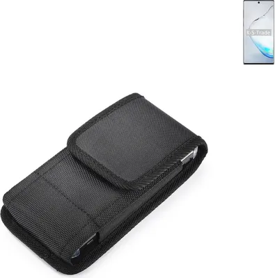 Produktbild von Holster Gürteltasche kompatibel mit Samsung Galaxy Note10 5G SD855 Holster Gürtel Tasche wasserabweisend Handy Hülle Schutz Hülle Outdoor schwarz
