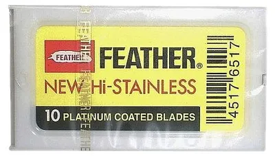 Produktbild von Rasierklingen Feather 100 Stück aus Japan kompatibel mit allen Rasierhobeln