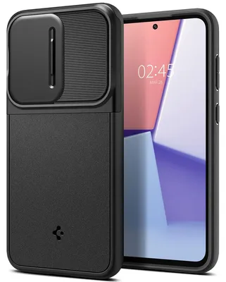 Image de Spigen Optik Armor, coque de protection, pour Samsung, Galaxy S23 FE, 16,3 cm (6,4 pouces), noire