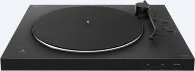 Obrázek produktu pro Sony PSLX310BT, Gramofon s řemínkovým náhonem, Černá, Hliník, 33 1/3,45 ot/min, Stejnosměrný motor, 50 dB
