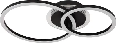 Immagine prodotto di Globo Lighting plafoniera in metallo nero opaco, LED