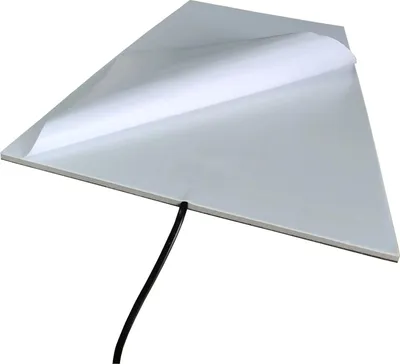 Produktbild von Infrarot-Tischheizplatte aus Fasermaterial, selbstklebend, 150 Watt, inklusive Dimmer – Quality Heating