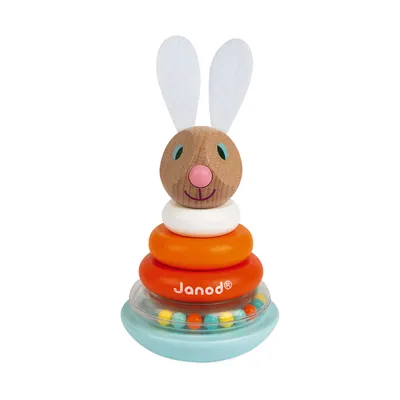 Produktbild von Janod Stehaufmännchen Kaninchen