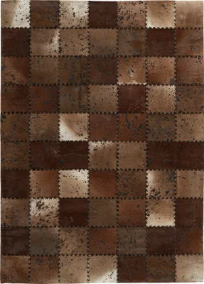 Produktbild von Kayoom - Leder Teppich Voila 100 Braun Grösse: 120cm x 170cm