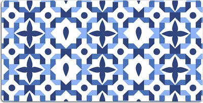 Produktbild von Schreibtischmatte Tischunterlage 100x50 cm Mauspad - Marokkanisches Muster